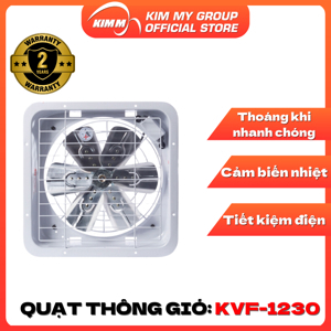 Quạt thông gió Dasin KVF 1230