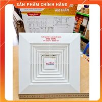 Quạt thông gió gắn âm trần Asia lỗ 200x200- ra ống ngang