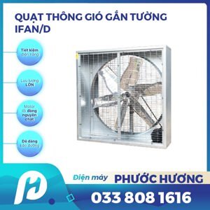 Quạt thông gió gián tiếp IFan 42D