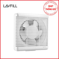 Quạt thông gió hút mùi 2 chiều LAVFILL LFW-20DK, LFW-15DK với bề mặt 250x250mm và 300x300mm