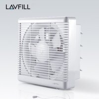 Quạt thông gió hút mùi 2 chiều gắn tường bề mặt 250x250mm và 300x 300mm LAVFILL LFW-15DK, LFW-20DK