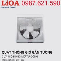 Quạt Thông Gió LiOA EVF15B2 20×20 Gắn Tường Hút Mùi