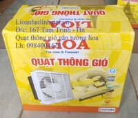 QUẠT THÔNG GIÓ LIOA EVF20B2