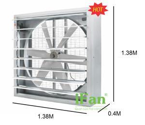 Quạt thông gió nhà xưởng trực tiếp IFan 54A