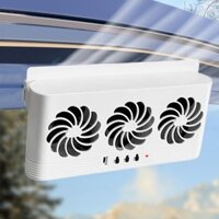 Quạt thông gió ô tô Quạt chu kỳ chạy bằng năng lượng mặt trời cho công cụ làm mát tiết kiệm tự động cho xe tải Sedan RV Xe nhỏ và caeudopvn