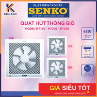 Quạt thông gió, quạt hút mùi ĐA NĂNG Senko HT150, HT200, HT250 quạt điện bảo hành chính hãng.