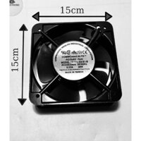 Quạt thông gió - quạt hút mùi 220v kích thước 15 x 15 x 5,6 cm