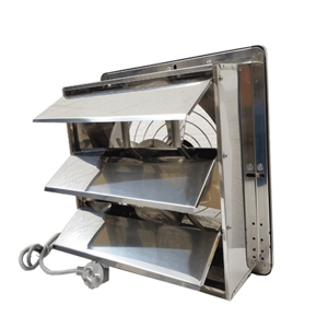 Quạt thông gió Shoohan FA 300 - Vuông, Inox