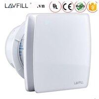 Quạt thông gió thiết kế phẳng gắn tường với kích thước bề mặt 150 x 150mm LAVFILL LFWW-09Q .