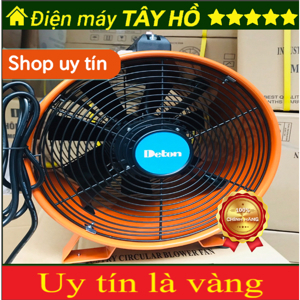 Quạt thông gió tròn xách tay Deton DVT-40T