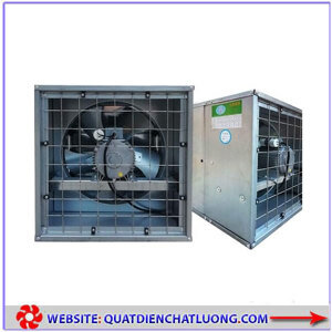 Quạt thông gió vuông lá sách Soffnet DF50