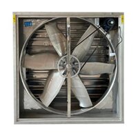 Quạt thông gió vuông Omysu BMF1100 (220V/380V)(Vỏ tôn kẽm sơn tĩnh điện cánh Inox, chớp Inox)