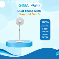 Quạt Thông Minh Smartmi Gen 3 ZLBPLDS05ZM  Bản Quốc Tế Kèm điều khiển - Hàng chính hãng