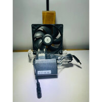 Quạt thuỷ sinh làm mát hồ cá quạt đơn/đôi ( tặng kèm 1 miếng bông lọc)