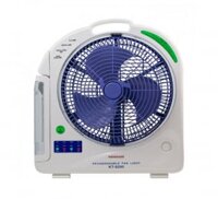 Quạt tích điện 2 bình Kentom KT-9200 - Hàng chính hãng