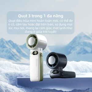 Quạt tích điện 3 chức năng