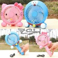 Quạt tích điện cầm tay và để bàn cho các bé