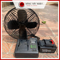 Quạt tích điện chân pin (makita)hàng bãi nhật 98% (made in japan)