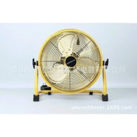 Quạt tích điện chân quỳ 12 - 14inch - Quạt năng lượng mặt trời - Cánh quạt sắt .