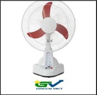 Quạt tích điện chất lượng – Quạt tích 2 bình ắc quy HONDA 12IN