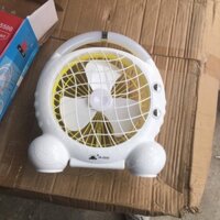 QUẠT TÍCH ĐIỆN CÓ ĐÈN LED MINI FAN JR-5500