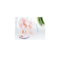 Quạt tích điện có đèn LED pin 4000 MaH dùng 6 giờ Heinler KM-F0166 (Trắng) 1000002694 Dgia sàn