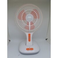 Quạt tích điện có đèn LED siêu sáng pin 4000 maH dùng 6 giờ KM-F0166