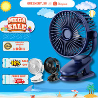Quạt Tích Điện Để Bàn Cực Mát, Quạt Tích Điện Mini Kẹp Bàn Sử Dụng 8H, Sử Dụng Pin Sạc, Kẹp Bàn Chắc Chắn, Xoay 720 Độ