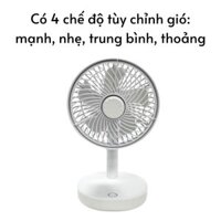 Quạt tích điện để bàn JP-F05 (Xoay Trong Lồng)