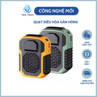 QUẠT TÍCH ĐIỆN ĐEO THÁT LƯNG KIÊM SẠC DỰ PHÒNG, Pin 6000mAh , quạt mini cầm tay USB kiểu kẹp