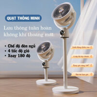 Quạt Tích Điện  Đối Lưu Không Khí Pin 8000mAh, 4 Cấp Độ Gió, Quạt điều Hòa