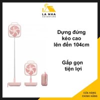 Quạt tích điện gấp gọn 4 chế độ gió, xoay 80 độ, có thể điều chỉnh độ cao từ 24cm - 104cm SwitchEasy SwitchFan Là Nhà