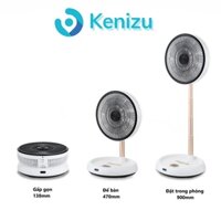 Quạt tích điện gấp gọn Elegant điều khiển từ xa, 8h hoạt động