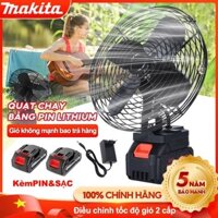 Quạt tích điện HGHOME Quạt Lồng Sắt 10 Cell 2 Cấp Độ Gió Để Bàn Tiện Lợi