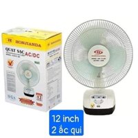 Quạt Tích Điện HONJIANDA HJD- FL301. Quạt Tích Điện 2 bình acquy