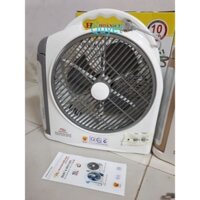 Quạt tích điện Honjianda HJD-FL 203LES (2 bình ác quy)