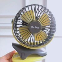 Quạt tích điện kẹp bàn YOOBAO