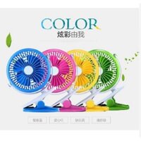 Quạt tích điện kẹp bàn