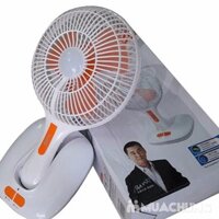 Quạt tích điện kiêm đèn KM-F0166 (Màu ngẫu nhiên)