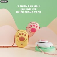 Quạt tích điện mini đeo cổ Remax F36 Quạt treo cổ mini chính hãng REMAX treo cổ cầm tay tiện lợi cao cấp nhiều màu