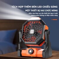 Quạt tích điện mini Poermax X3 tốc độ gió mạnh, thời gian sử dụng từ 7-15h