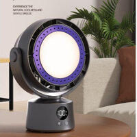Quạt Tích Điện Mini - Quạt Để Bàn - Điều Khiển Từ Xa - Bảo Hành 12 Tháng