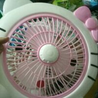 Quạt tích điện minifan va quạt hình thú