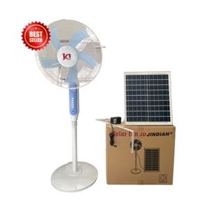 Quạt tích điện năng lượng mặt trời Jindian JD-188L