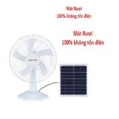 Quạt tích điện năng lượng mặt trời Jindian JD-138LL
