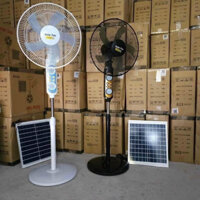 Quạt tích điện năng lượng mặt trời Solar Fan V218 có đèn bắt muỗi