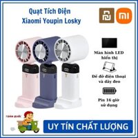 Quạt Tích Điện Nén Đá Lạnh Xiaomi Youpin Losky LT-S3213 - Nhỏ Gọn Cầm Tay - Pin 3600mAh