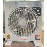 Quạt Tích điện Panasonic SH 569 có đèn và 2 acquy, sạc đầy tự ngắt