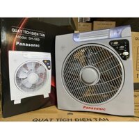 Quạt Tích Điện Panasonic 6969-Công Suất 27w-Được Trang Bị 2 Bình -Đèn Led-3 Tốc Độ Gió