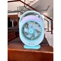 QUẠT TÍCH ĐIỆN - PIN TRÂU - CÓ ĐÈN